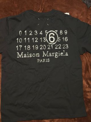 Camiseta Maison Margiela Negra