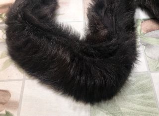 Cuello de pelo natural