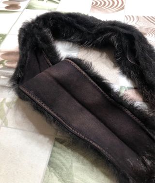 Cuello de pelo natural