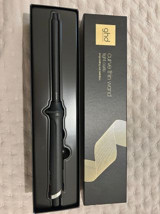 Tenacilla ghd curve thin wand negra