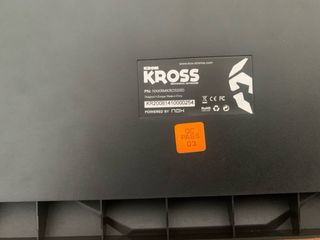 Teclado mecánico Krom Kross USB Negro/Rojo
