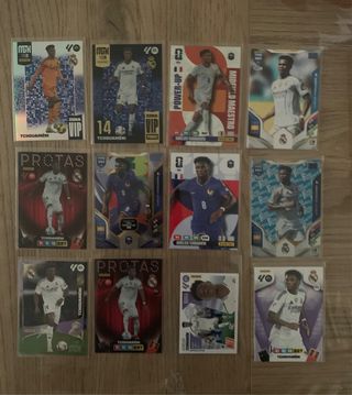 Cromos Tchouaméni Panini Cards