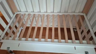 Cotinfant Cuna colecho blanca y madera