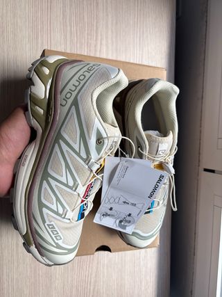 Salomon XT-6 39 1/3 Beige/Crema