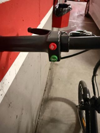 Bicicleta Eléctrica Plegable Negra Urban SK FLY