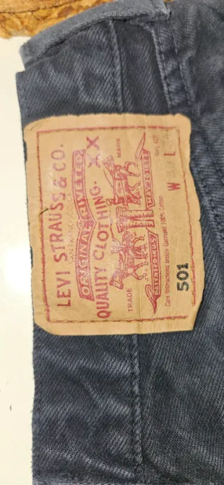 Jeans Levi's 501 Vintage W30 L34