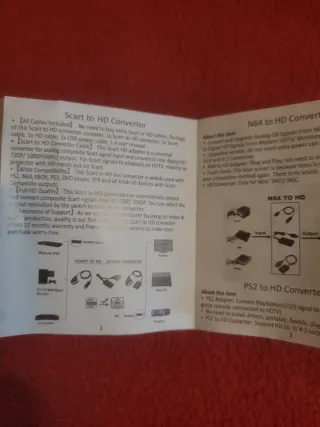 Conversor Super Nintendo, N64, PS2 a HDMI