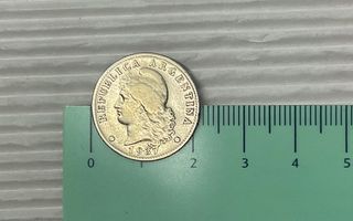 ºoO 20 centavos 1937 - Rep. Argentina