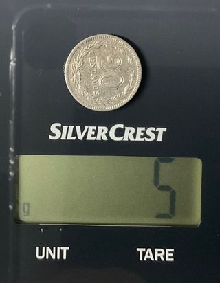 ºoO 20 centavos 1937 - Rep. Argentina