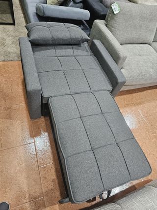 OFERTA DE SOFA CAMA 1 PLAZA EN TELA