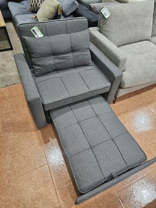 OFERTA DE SOFA CAMA 1 PLAZA EN TELA