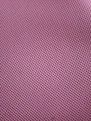 Silla de escritorio rosa y blanca