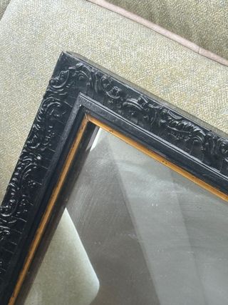 Espejo Antiguo Negro