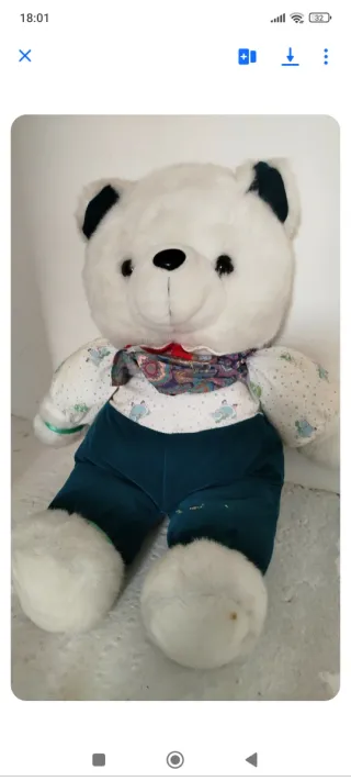 Orsetto gigante peluche