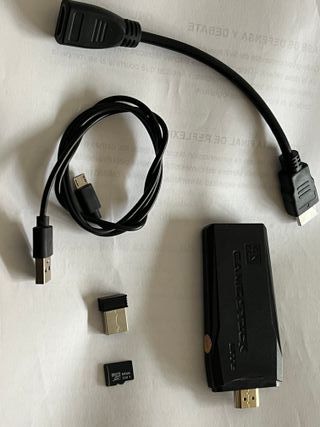 Game Stick 4K Ultra HD Negro