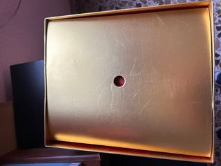 Zapatos Christian Louboutin Rojos y Dorados