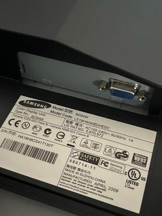 Monitor Samsung Negro