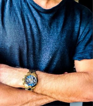 Reloj Hugo Boss Cronógrafo Cuarzo Hombre Dorado