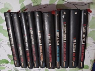 lote 10 novelas suspense