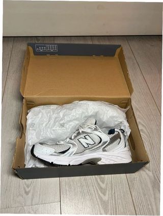 New Balance 530 Plata Blanco Marino