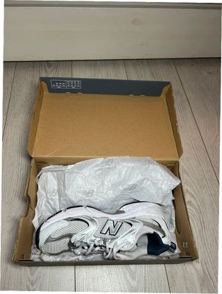 New Balance 530 Plata Blanco Marino