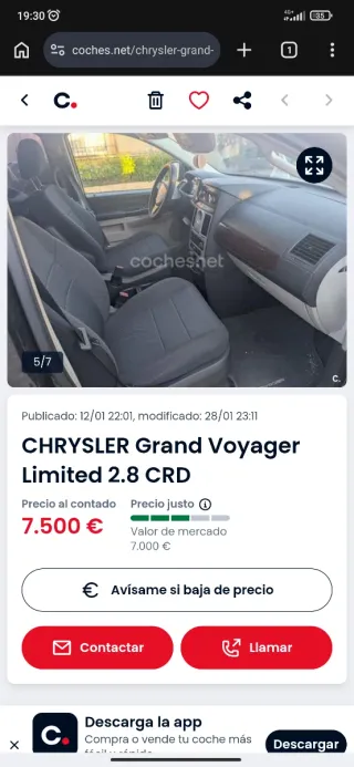 Chrysler Grand Voyager 2010