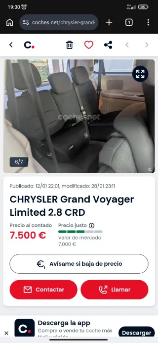 Chrysler Grand Voyager 2010