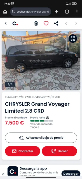 Chrysler Grand Voyager 2010