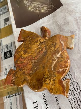 Tartaruga portafortuna in onice