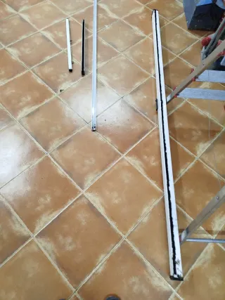 Mosquitera enrollable aluminio