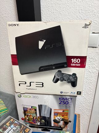 Consola Sony PS3 160GB Negra + Mando