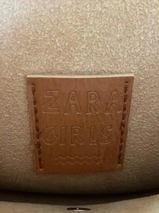 Bolso Zara Kids Plátanos Marrón y Amarillo