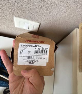 Espadrillas Havaianas Donna Blu Tg 36