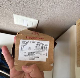 Espadrillas Havaianas Donna Blu Tg 36