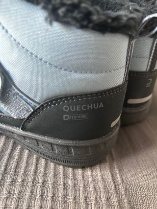 Botas de Nieve Niños Negro/Azul talla 30