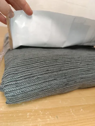 Funda sofá chaiselongue gris