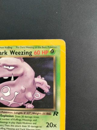 Carta Pokémon Dark Weezing 110/82 ENG