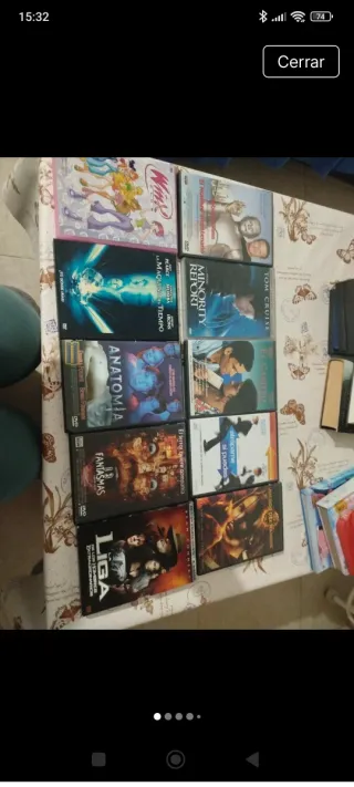Lote Películas DVD Varias