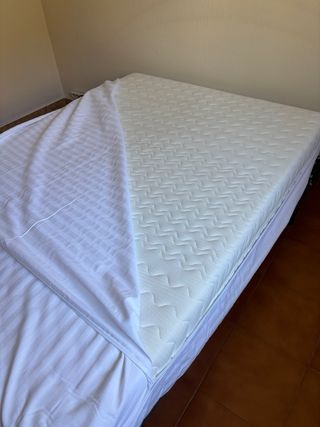 Cama matrimonio articulada eléctrica con