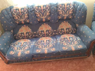 Tresillo Sofá 3 plazas y 2 sillones. Vall d'Uixo