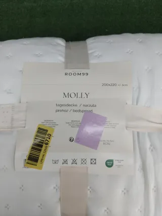 Colcha para cama ROOM99 200×220cm