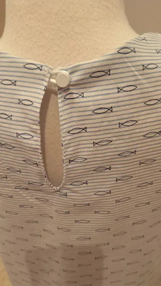 Conjunto pijama con bolsita niña
