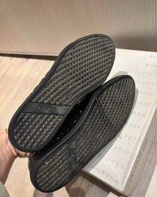 Zapatos Geox Mujer Negros Charol