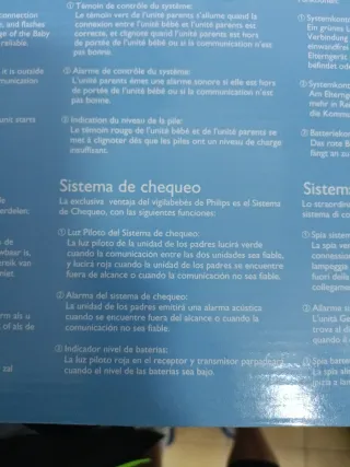 Intercomunicador bebé Philips