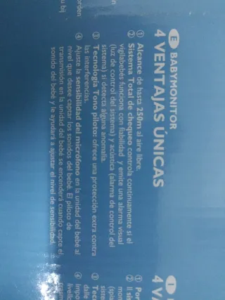 Intercomunicador bebé Philips