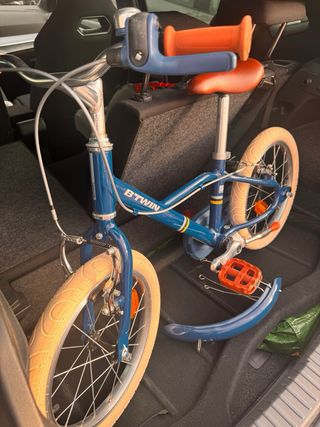 Bici infantil Btwin azul