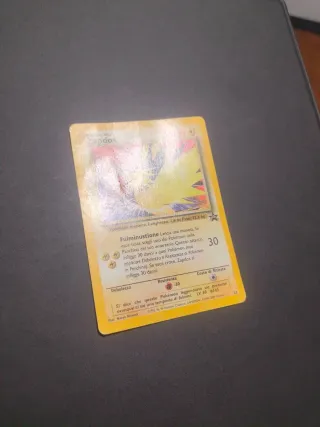 Carta Pokémon Zapdos Base 70 PV PROMO