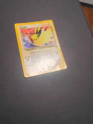 Carta Pokémon Zapdos Base 70 PV PROMO