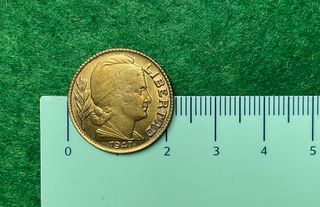 ºoO 20 centavos 1947 - Rep. Argentina