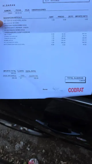 Opel Astra 2005